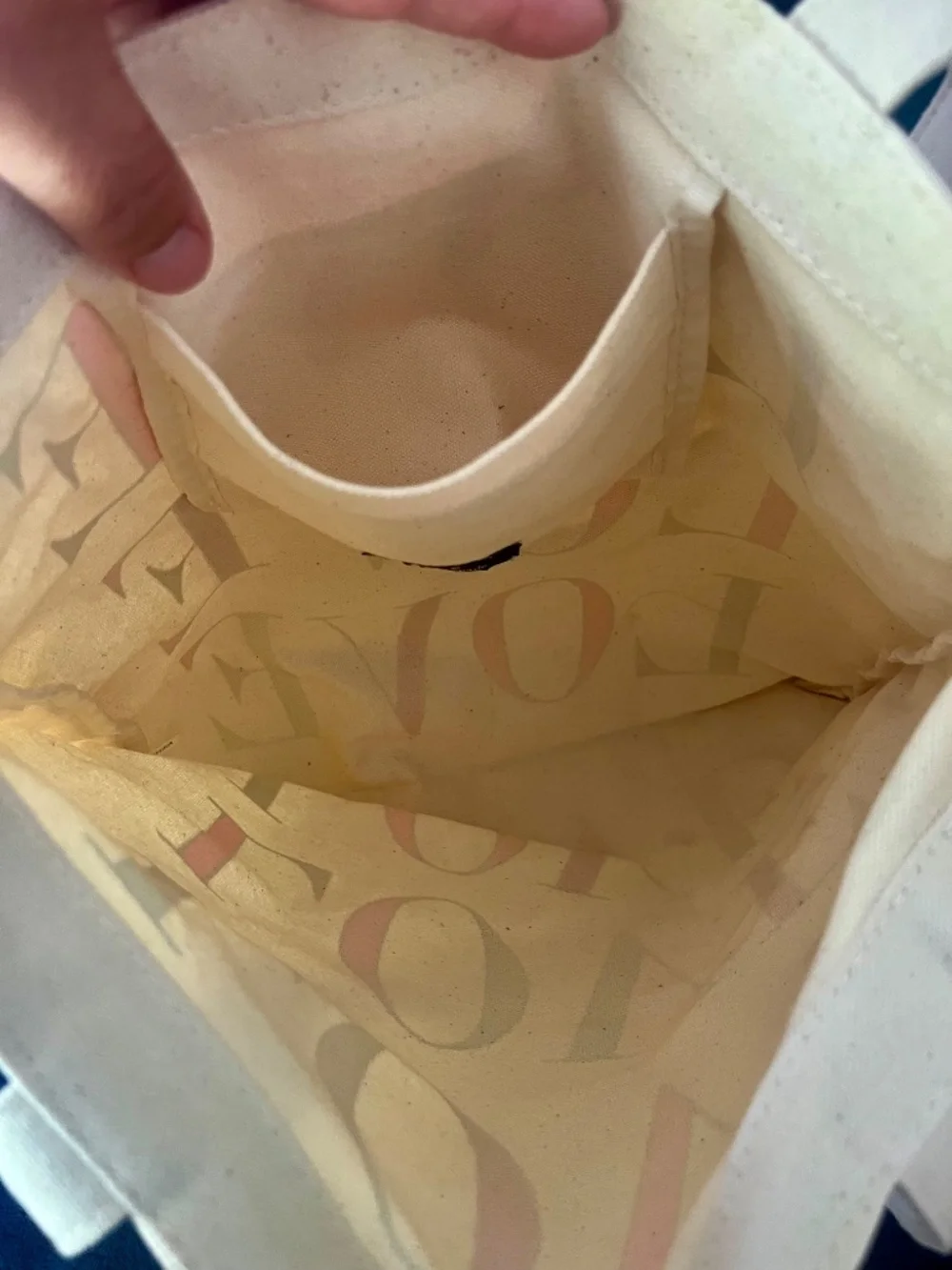 Kate Spade New York Canvas Book Tote Love Love Love Multicolor Bag